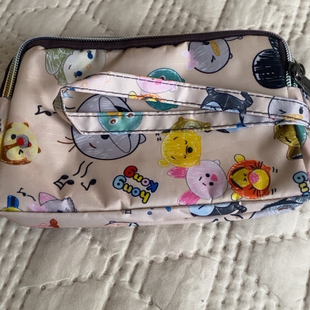 Disney Tsum Tsum Small Pet Carrier - Pink and Multicolor